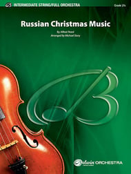 Russian Christmas Music Orchestra sheet music cover Thumbnail